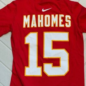 Nike Red Tee with White Logo